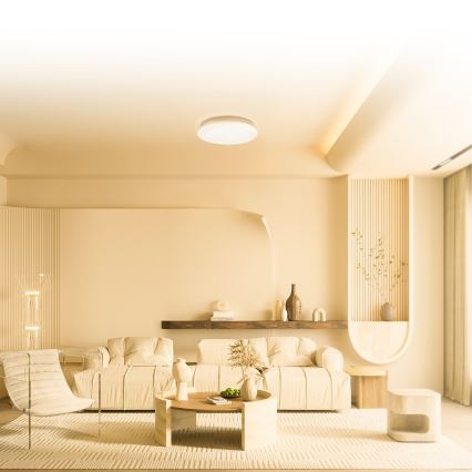 Aigostar - LED RGBW Iluminação de casa de banho com regulação LED/27W/230V 40 cm Wi-Fi IP44