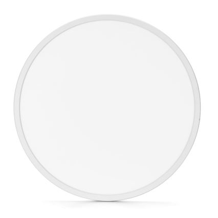 Aigostar - Iluminação de teto LED RGBW para casa de banho com regulação LED/18W/230V 3000-6500K diâmetro 30 cm IP44 + comando