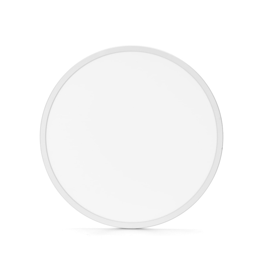 Aigostar - Iluminação de teto LED RGBW para casa de banho com regulação LED/24W/230V 3000-6500K diâmetro 42 cm IP44 + comando