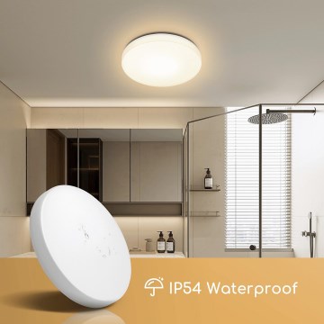 Aigostar - Iluminação para teto de casa de banho LED LED/24W/230V 4000K IP54