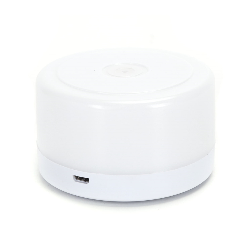 Aigostar - Iluminação portátil de noite com regulação LED LED/1W/5V 6500K+ USB