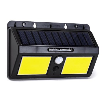 Aigostar - Iluminação solar de parede LED com sensor LED/20W/5,5V 6500K IP65