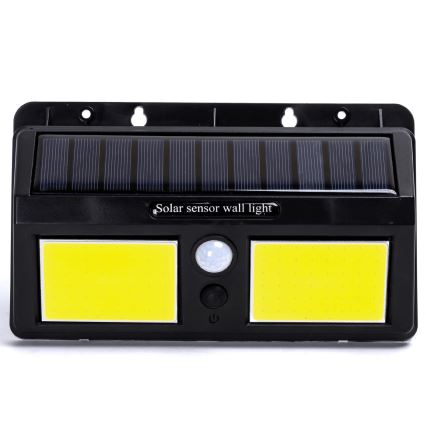 Aigostar - Iluminação solar de parede LED com sensor LED/20W/5,5V 6500K IP65
