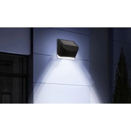 Aigostar - Iluminação solar exterior LED com sensor LED/0,12W/2V IP44