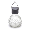 Aigostar - Iluminação solar LED LED/0,006W/1,2V preto 100 mAh 2700K IP44