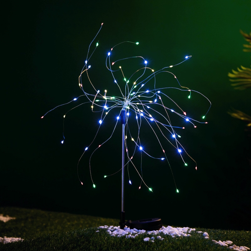 Aigostar - Iluminação solar LED RGB LED/0,03W/1,2V IP44