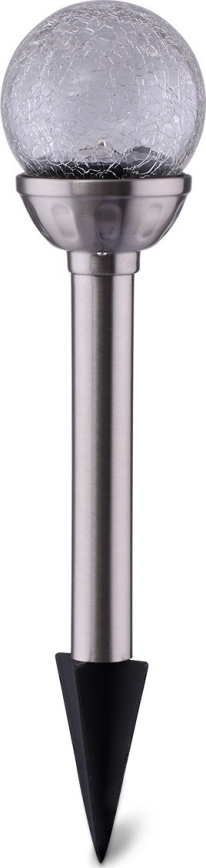 Aigostar - Iluminação solar LED RGB LED/0,08W/2V IP44 200 mAh