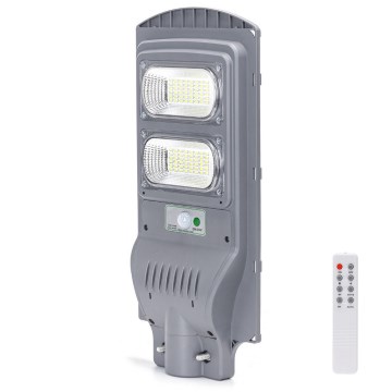 Aigostar - Lâmpada de Rua Solar LED com Sensor LED/100W/3,2V 10000mAh IP65 6500K + controlo remoto