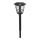 Aigostar - Lâmpada Solar LED LED/0,06W/2V 100 mAh 33,8 cm 6500K IP44 preta