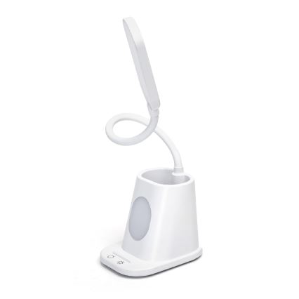 Aigostar - LED Candeeiro de mesa recarregável com regulação LED/2,8W/5V 1800mAh 3000/5000K branco