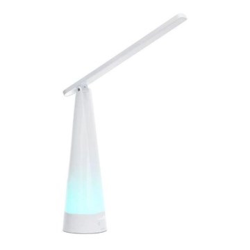 Aigostar - LED Candeeiro de mesa recarregável com regulação LED/7W/5V 4000K 4400 mAh branco