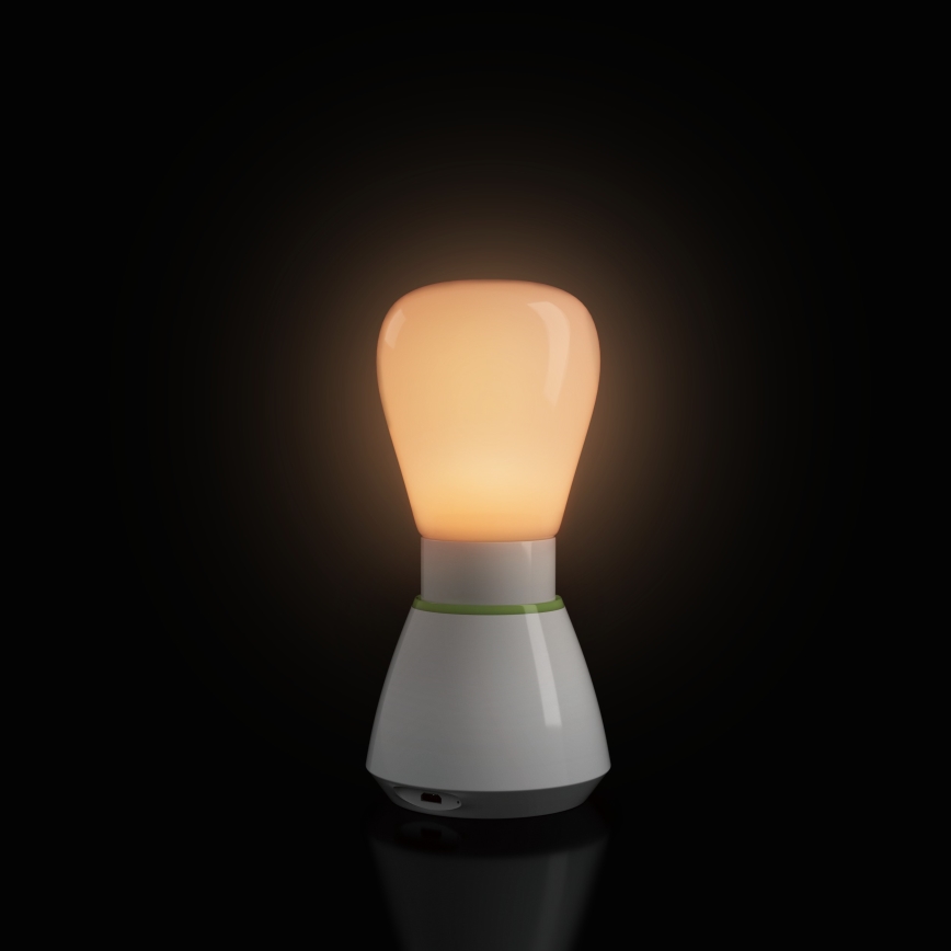 Aigostar - LED Recarregável iluminação noturna LED/0,5W/5V 3000K