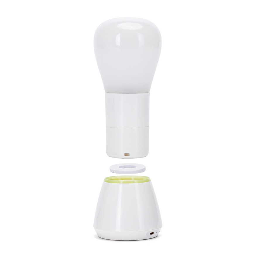 Aigostar - LED Recarregável iluminação noturna LED/0,5W/5V 3000K
