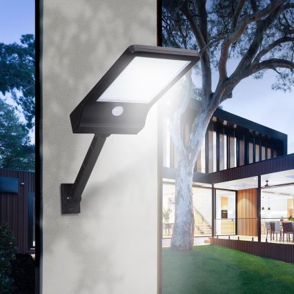 Aigostar - LED Regulação solar candeeiro com sensor LED/2,3W/5,5V IP65 + controlo remoto