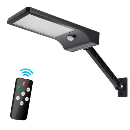 Aigostar - LED Regulação solar candeeiro com sensor LED/2,3W/5,5V IP65 + controlo remoto