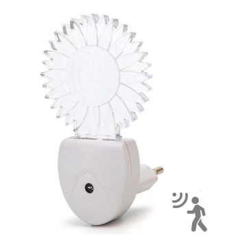 Aigostar - LED RGB Iluminação noturna com sensor LED/0,5W/230V sun