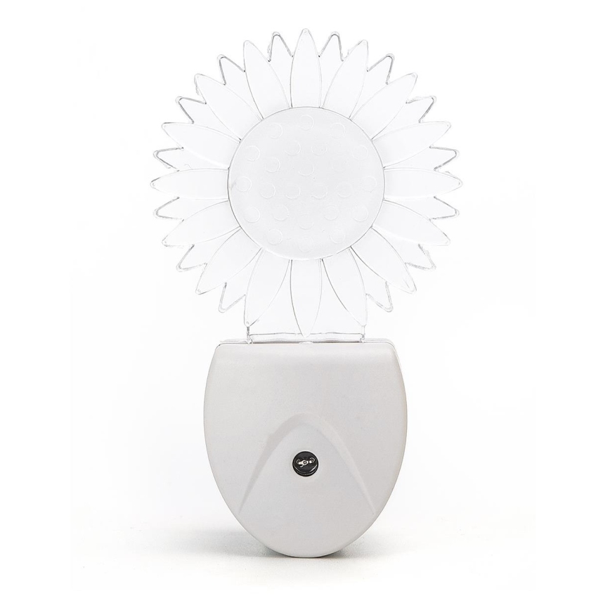 Aigostar - LED RGB Iluminação noturna com sensor LED/0,5W/230V sun