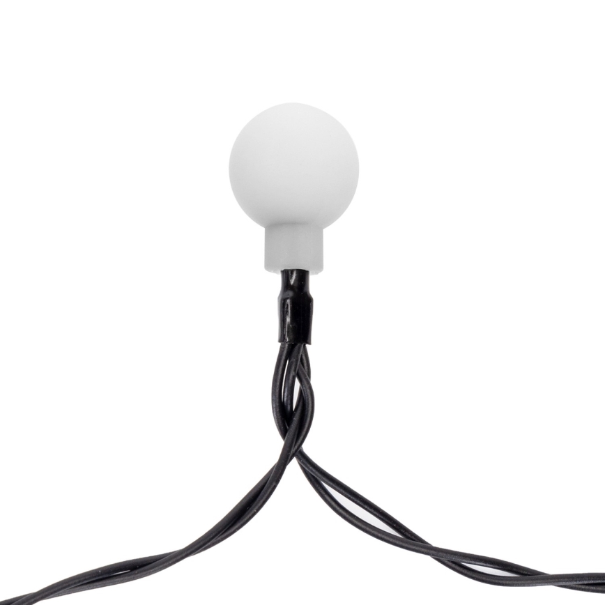 Aigostar - LED Solar corrente decorativa 50xLED/8 funções 12m IP65 multicolor