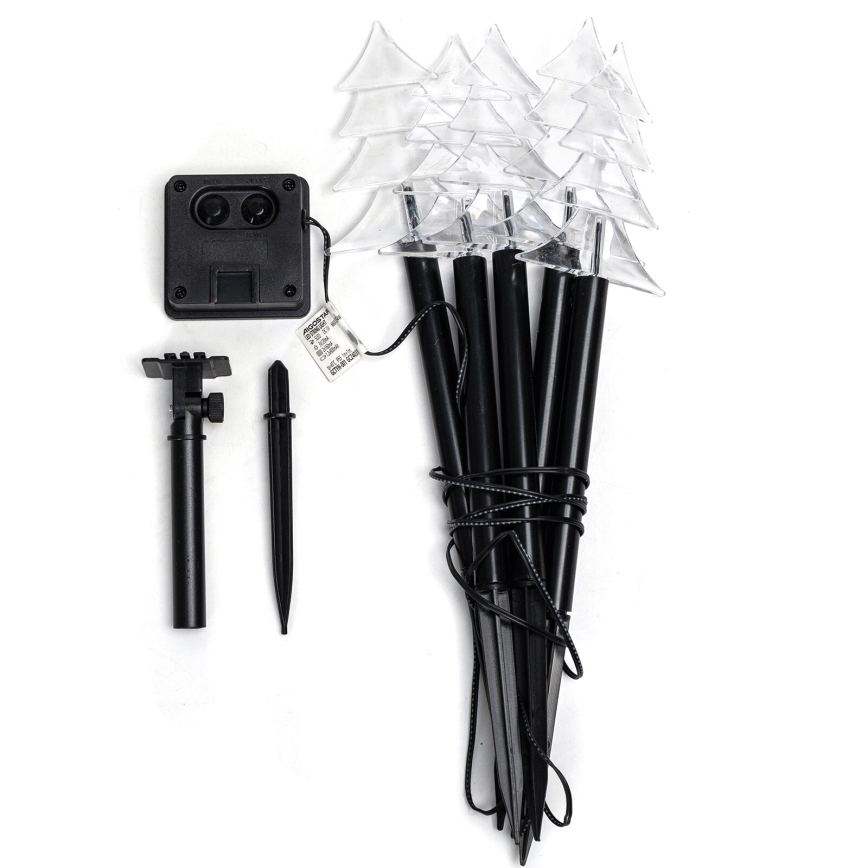 Aigostar - Luminária Solar LED de Natal LED/0,054W/1,2V 1m IP65 branco quente