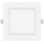 Aigostar - Luminária de Embutir LED 6W 230V 4000K 12x12 cm Branca