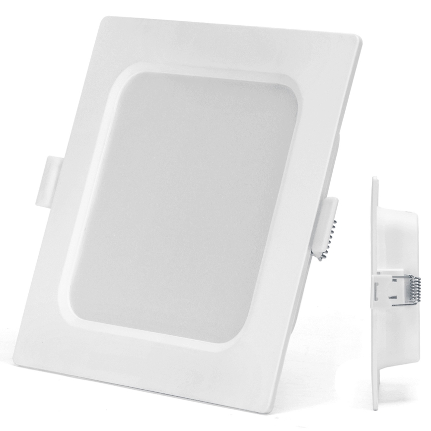 Aigostar - Luminária LED de embutir 6W/230V 6500K 12x12 cm branca