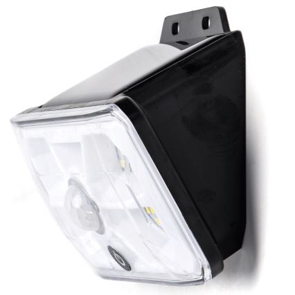 Aigostar - Luminária Solar LED com Sensor LED/3,7V 6500K 500 mAh IP65 na cor preta