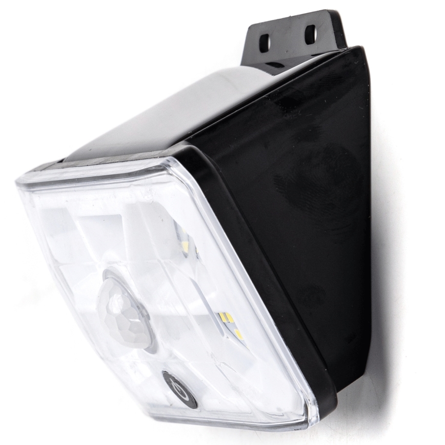 Aigostar - Luminária Solar LED com Sensor LED/3,7V 6500K 500 mAh IP65 na cor preta