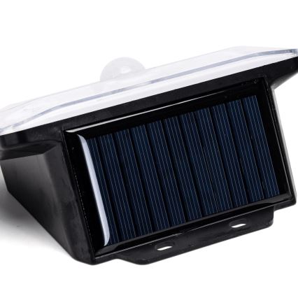 Aigostar - Luminária Solar LED com Sensor LED/3,7V 6500K 500 mAh IP65 na cor preta