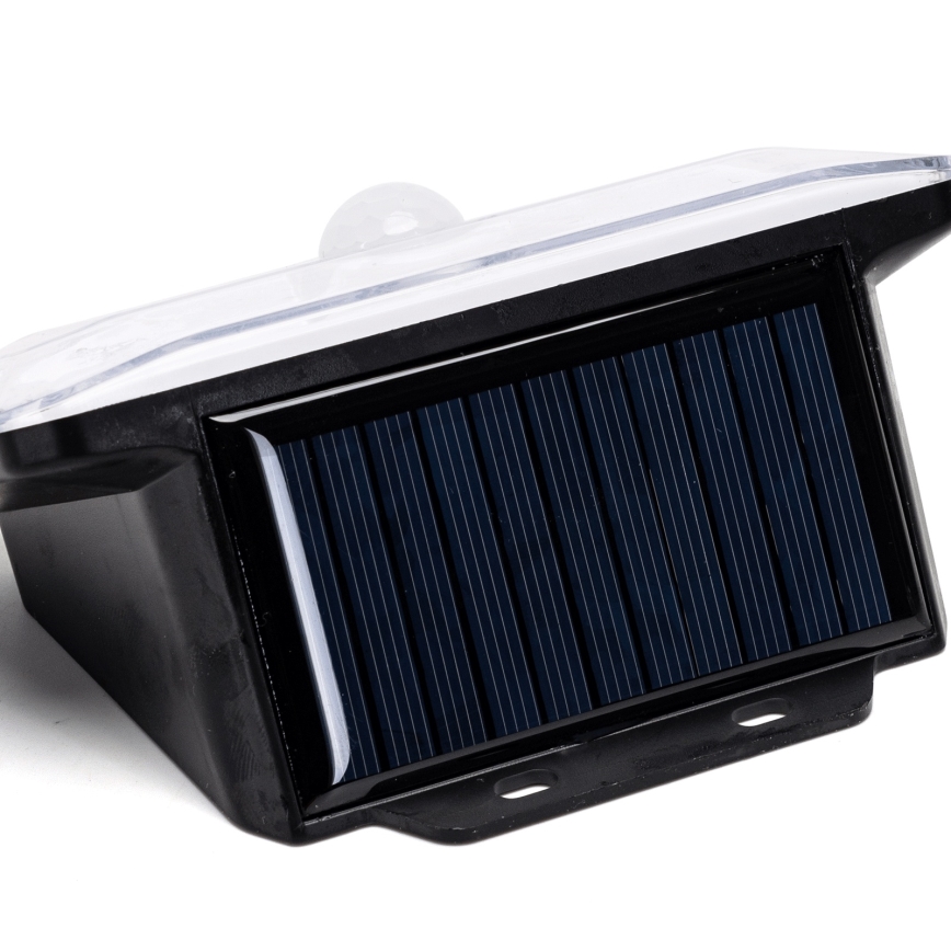 Aigostar - Luminária Solar LED com Sensor LED/3,7V 6500K 500 mAh IP65 na cor preta
