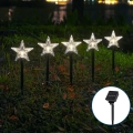 Aigostar - Luminária Solar LED de Natal LED/0,054W/1,2V 1m IP65 800 mAh branco frio