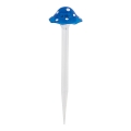 Aigostar - Luminária Solar LED LED/0,006W/1,2V 100 mAh 2700K IP44 azul