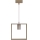 Aigostar - Lustre de madeira pendente com cabo 1xE27/60W/230V em pinho