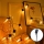Aigostar - Luzes de Natal LED	solares 20xLED/11,5m IP65 1200 mAh branco quente