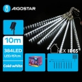 Aigostar - Luzes de Natal LED	solares 384xLED/13m IP65 1200 mAh branco frio