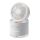 Aigostar - Mini ventoinha de mesa RGB sem fios com humidificador de ar 10W/5V branco
