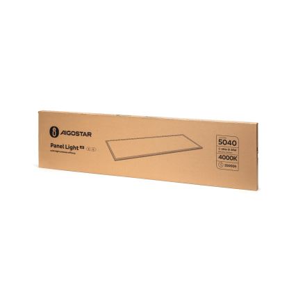 Aigostar - Painel de encastrar LED LED/28W/230V 120x30 cm 4000K