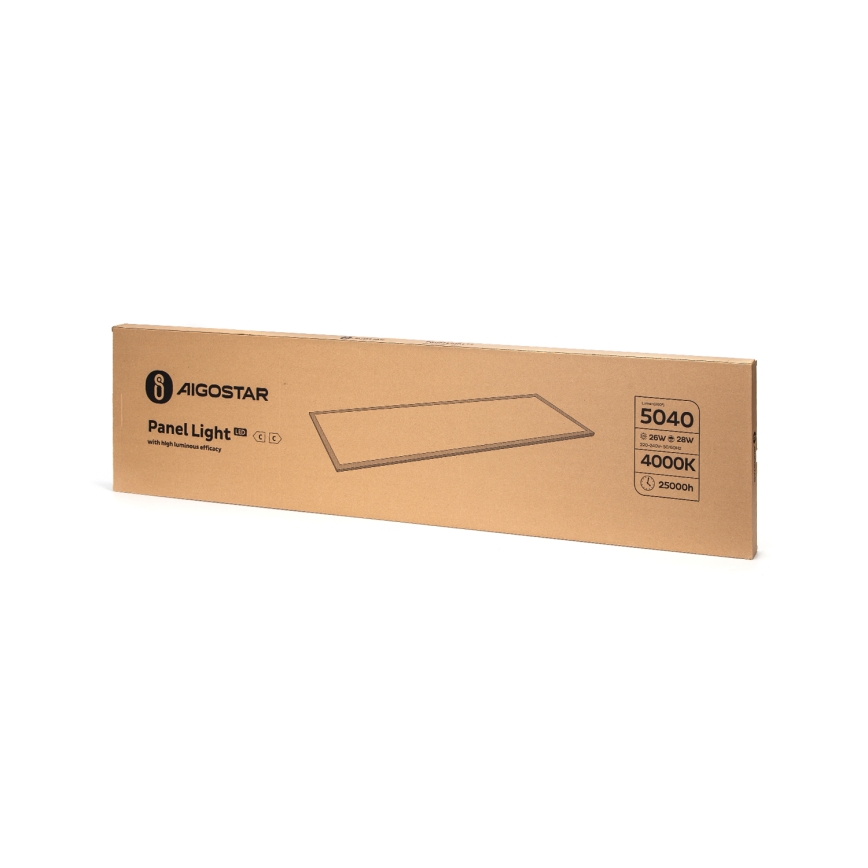Aigostar - Painel de encastrar LED LED/28W/230V 120x30 cm 4000K
