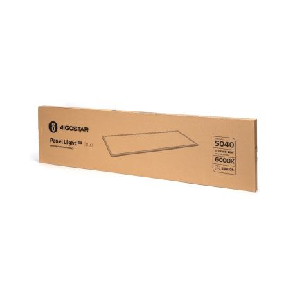 Aigostar - Painel de encastrar LED LED/28W/230V 120x30 cm 6000K