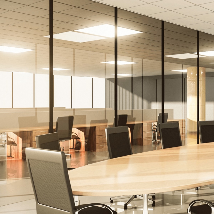 Aigostar - Painel de encastrar LED LED/28W/230V 60x60 cm 3000K