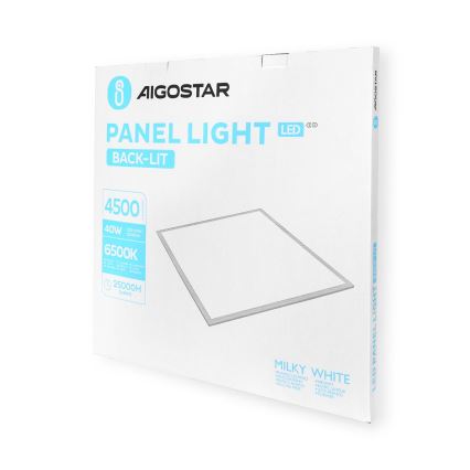 Aigostar - Painel de encastrar LED LED/40W/230V 6500K 60x60cm branco