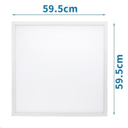 Aigostar - Painel de encastrar LED LED/40W/230V 6500K 60x60cm