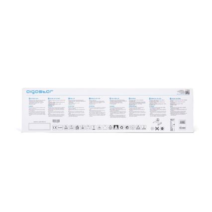 Aigostar - Painel de encastrar LED LED/50W/230V 4000K 120x30cm branco