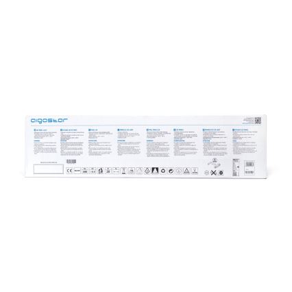 Aigostar - Painel de encastrar LED LED/50W/230V 6500K 120x30cm branco