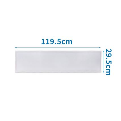Aigostar - Painel de encastrar LED LED/50W/230V 6500K 120x30cm branco