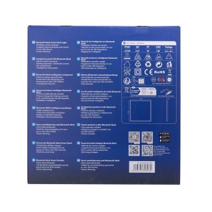 Aigostar - Painel embutido LED com regulação MESH LED/36W/230V 2700-6500K 60x60 cm