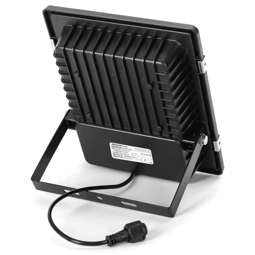 Aigostar - Refletor solar LED RGB regulável LED/50W/3,2V IP66 4000 mAh + controlo remoto