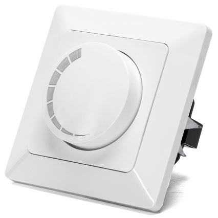 Aigostar - Regulador rotativo 110W/230V branco