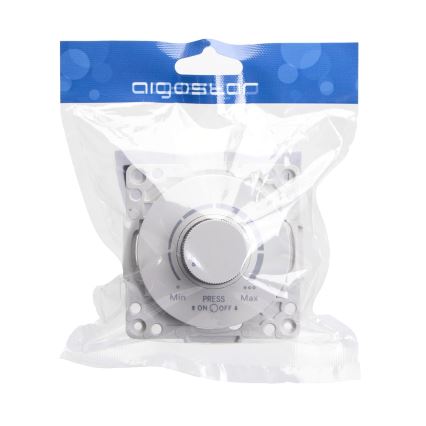 Aigostar - Regulador rotativo 300W/230V branco