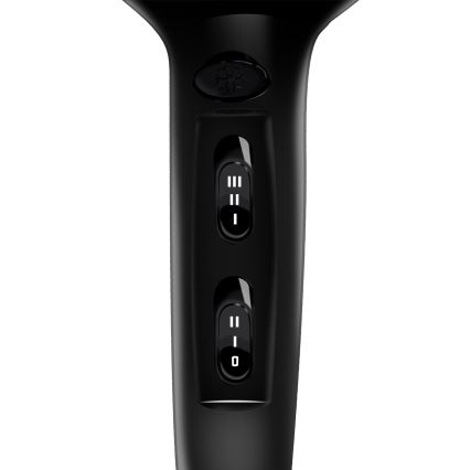 Aigostar - Secador de cabelo 2400W/230V preto/cobre