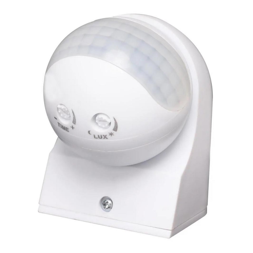 Aigostar - Sensor de movimento por infravermelhos para exterior 230V IP44 branco